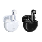 REMAX TWS-50i Auriculares estéreo inalámbricos con Bluetooth, color negro